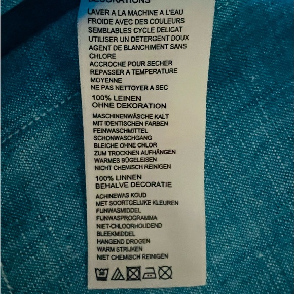 ⭐️ Tommy Bahama Sunset Linen Tunic - Picture 5 of 6